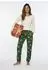 Lascana Pyjama Set mit Weihnachts-Hunde-Print (75429752) weiß/dunkelgrün