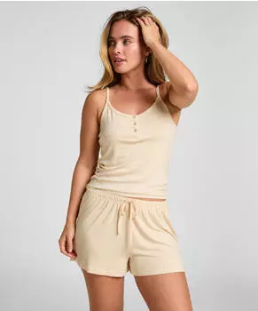 Hunkem&ouml;ller Short Poplin (41081954) gelb