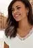 Lascana Nachthemd mit Spitzendetail creme