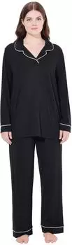 Ulla Popken Pyjama (823030) schwarz
