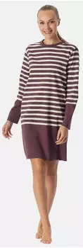 Schiesser Casual Nightwear Pyjama (183884) kakaobraun