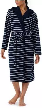 Schiesser Feather Terry Bademantel Regular Fit navy