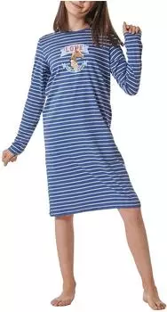Schiesser Kids Nachthemd Sleepshirt 1/1 Langarm Horse World (181825)