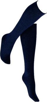 Hudson Socks Kniestrümpfe Relax Cotton marine (120005360-0335)
