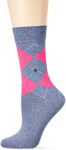 Burlington Uniforms Damen Socken Neon Queen blau (22070-6662)