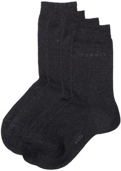 Esprit Damen Socken Basic Easy anthrazit (18699-3080)