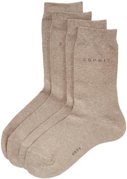 Esprit Damen Socken Basic Easy braun (18699-5410)