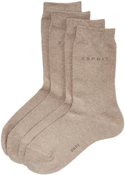 Esprit Damen Socken Basic Easy braun (18699-5410)