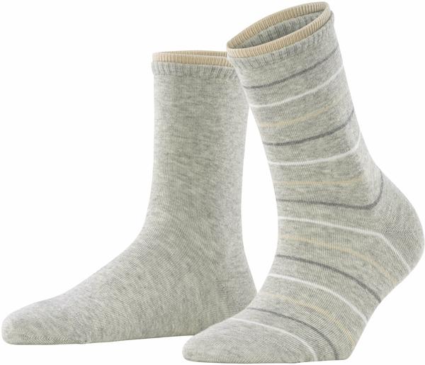 Esprit Socken Easy Stripe 2-pack (17523) storm grey