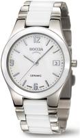 Boccia Titanium 3189-01, Boccia Titanium 3189-01 Damenarmbanduhr Wei&szlig; female,