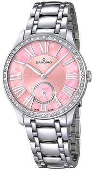 Candino Damen Analog Quarz Uhr mit Edelstahl Armband C4595/2