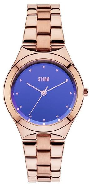 Storm Amella Damen-Armbanduhr Rosé/Blue