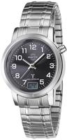 Master Time MTLA-10309-22M Damen-Funkuhr mit Zugband