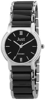 Just Watches Damen-Armbanduhr XS Analog Quarz Keramik 48-S8351L-BK