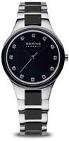 Bering 32327-742, Bering 32327-742 5atm 27mm Watch Silber Frau Black / Sapphire