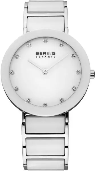 Bering Damen Keramik Uhr BERING Damen Quarz Uhr Armbanduhr 35 Mm