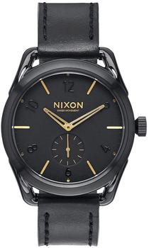 Nixon C39 Leather schwarz/gold (A459 010)