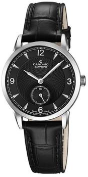 Candino Damen Analog Quarz Uhr mit Leder Armband C4593/4