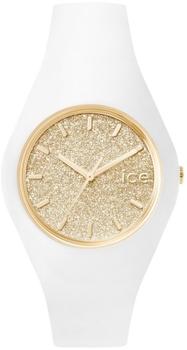 Ice Watch Ice Glitter M weiß/gold (ICE.GT.WGD.U.S.15)