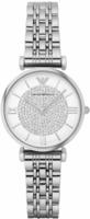 Emporio Armani AR1925 T-Bar Edelstahl Damenuhr Silber Damen