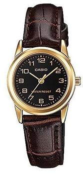 Casio LTP-V001GL-1B gold/brown