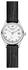 Regent Quarzuhr URF326 Regent Damen-Armbanduhr schwarz Analog, (Analoguhr), Damen Armbanduhr rund, Lederarmband schwarz