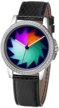 Rainbow e-motion of color Damen-Armbanduhr Quarz Analog AV21A-LB-sa