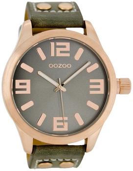 Oozoo XL Armbanduhr Grau/Roségold