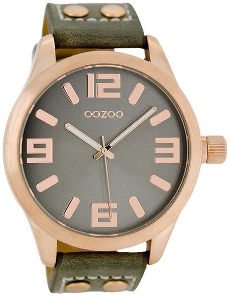 Oozoo XL Armbanduhr Grau/Roségold Test ❤️ Testbericht.de Februar 2022