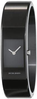 Jacob Jensen Damen-Armbanduhr Analog Quarz Edelstahl ECLIPSE ITEM NO. 463