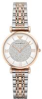 Emporio Armani Gianni T-bar Mehrfarbig Damen Armbanduhr AR1926 Mehrfarben