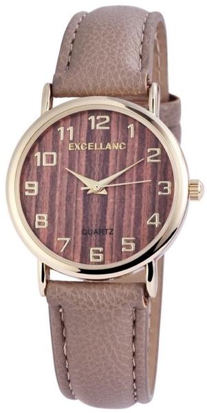 Excellanc Damen-Armbanduhr Analog Quarz Kunstleder 195007700193