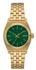 goldfarben, grün: Nixon Small Time Teller (A399)