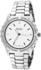 Mador Damen-Armbanduhr Analog Quarz in Silber/Weiß