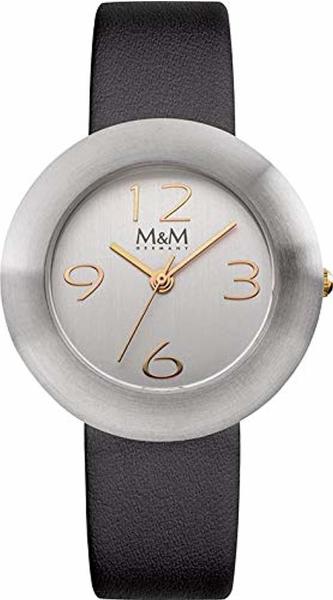 M&M Best Basic 31 - Uhr - silberfarben/schwarz