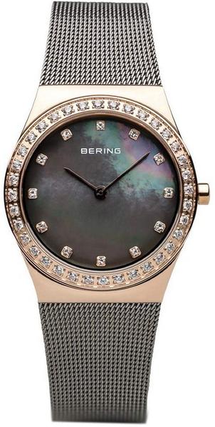 Bering Damen-Armbanduhr Analog Quarz Edelstahl 12430-369