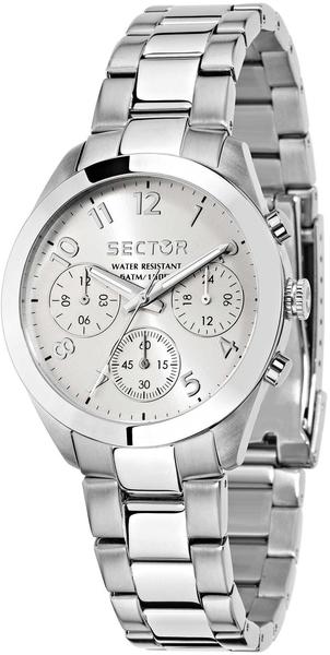 Sector No Limits Damen Analog Quartz Uhr mit Stainless Steel Armband R3253588502