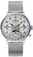 ZEPPELIN Multifunktionsuhr "LZ 129 Hindenburg Mondphase" Armbanduhr, Damenuhr,...