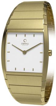 Obaku Harmony Damen-Armbanduhr Analog Edelstahl beschichtet V142LGISG