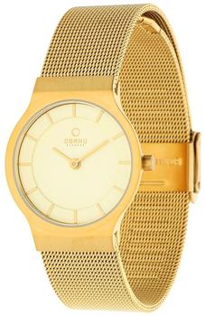 Obaku Damen Armbanduhr Gold