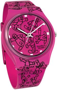 Swatch Artist Collection Pink Ride Gz200