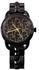 Fossil Armbanduhr Chronometer Zeitmesser Chronograph schwarz-gold Karl Lagerfeld by Fossil KL 2205