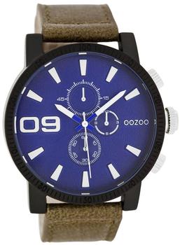 Oozoo Timepieces Braun/Blau Uhr C7498