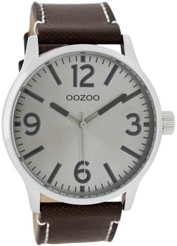 Oozoo Timepieces Dunkel Braun/Grau Uhr C7407