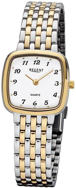 REGENT Uhr - Damenuhr bicolor mit Schmuckband - F1049