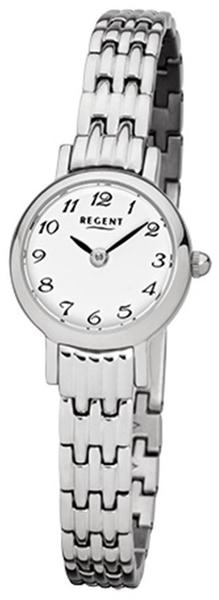REGENT Uhr - klassische Damenuhr mit Stahlband - F981