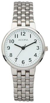 Adora Armbanduhr Analoguhr Edelstahluhr mit Faltschließe Adora 29394,
