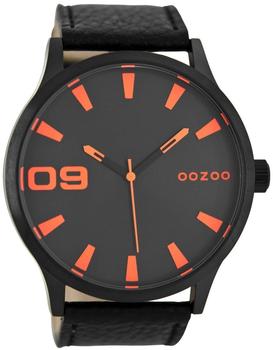 oozoo-c8533-armbanduhr-in-unisexgroesse-schwarz-orange