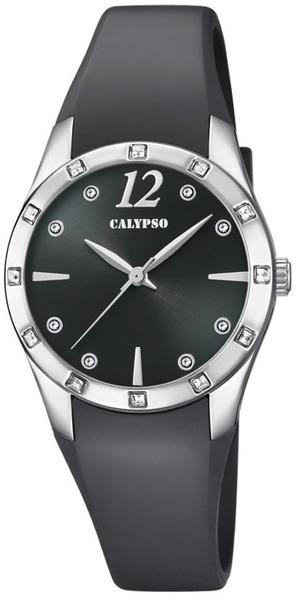 Calypso Uhr Damenuhr K5714/4 anthrazit