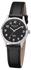 Regent Damen-Armbanduhr Elegant Analog Leder-Armband schwarz UR2113416
